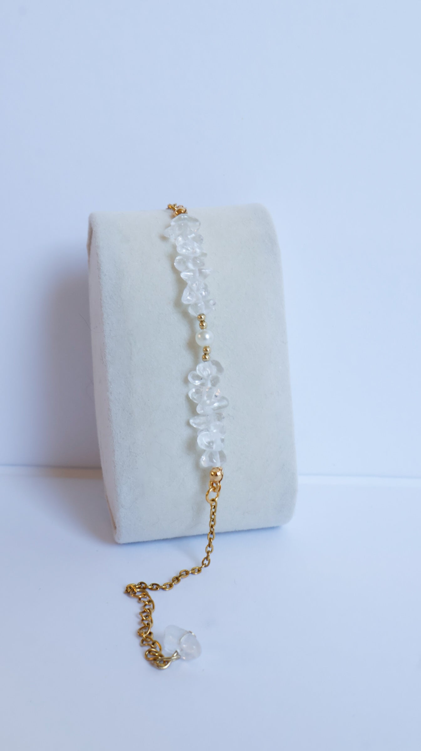 Modèle en quartz transparent bracelet Néréides