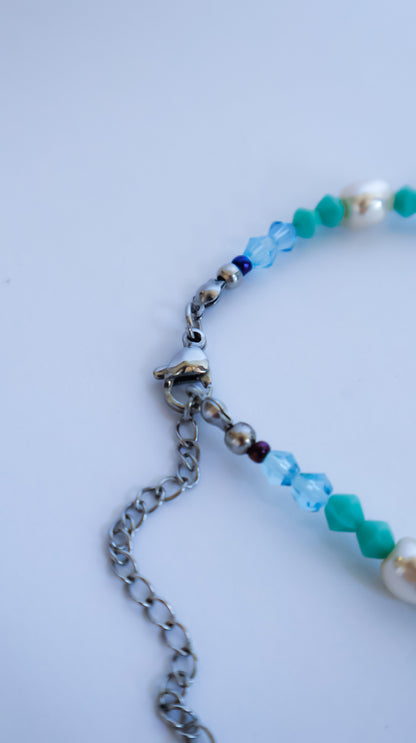Fermoir en acier inoxydable et finitions du collier Juillet