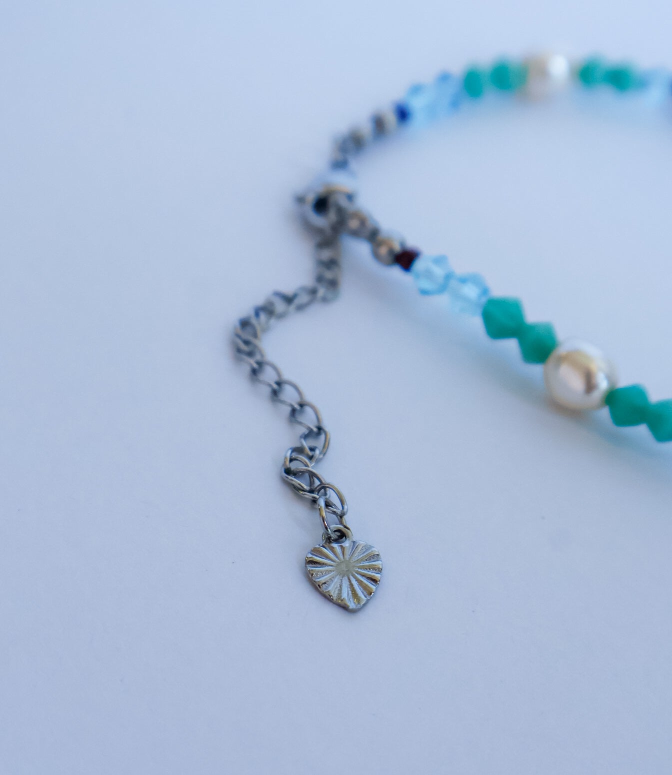 Chaîne extension en acier inoxydable et plaqué du collier Juillet